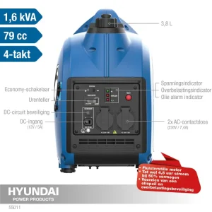 Hyundai Inverter 2000SI Benzine Generator